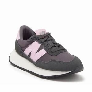 New Balance Women's Gray & Pink 237-size 8